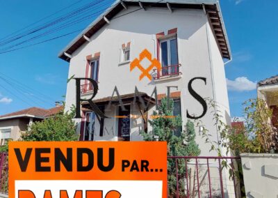 VILLEMOMBLE – Secteur Mermoz – Maison 4 pièces – Garage – 299 000 €
