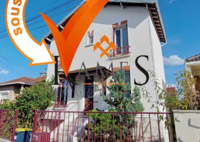 VILLEMOMBLE – Secteur Mermoz – Maison 4 pièces – Garage – 299 000 €