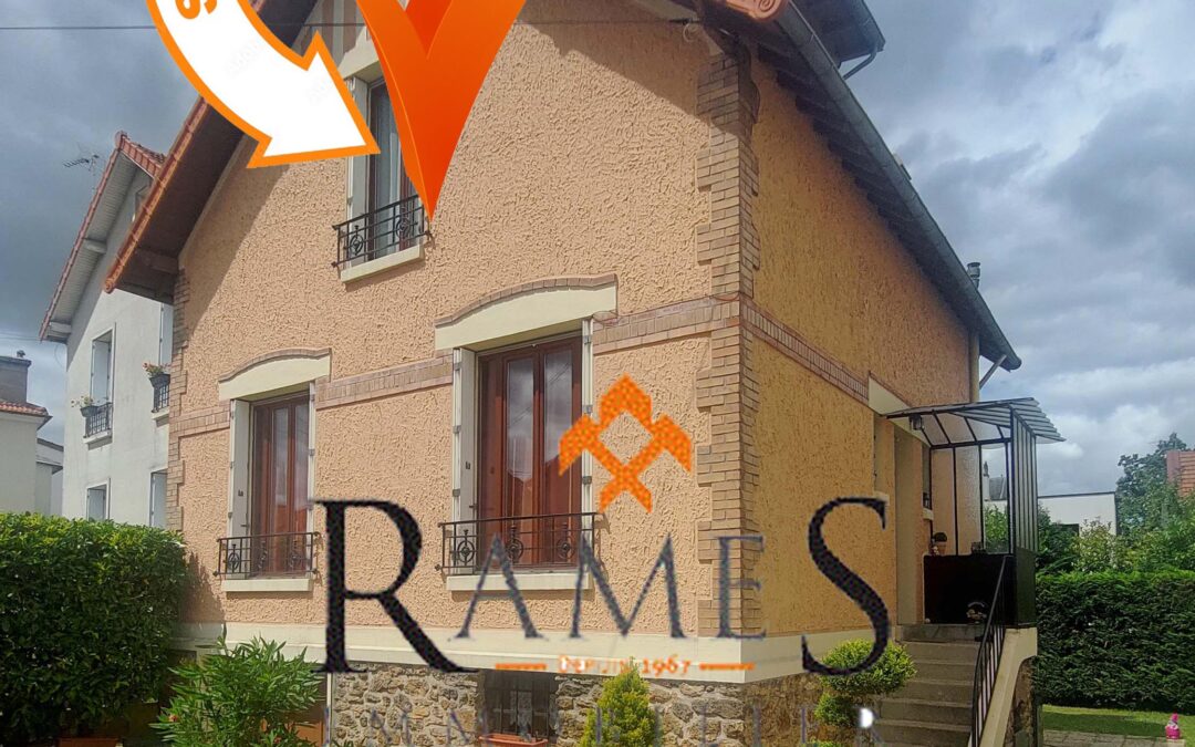 VILLEMOMBLE – Orangerie – Maison 5 pièces – garage – 420 000 €