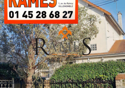 VILLEMOMBLE – Orangerie – Maison 5 pièces – garage – 449 500 €