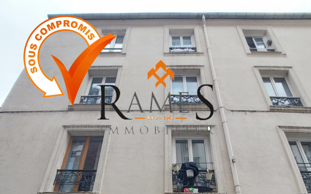 PARIS 20 ème – Gambetta – Studio – cave – 89 000 €