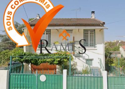 BONDY – Le saule Blanc – Maison 4 pièces – garage – 245 000 €