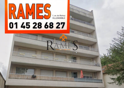 VILLEMOMBLE – Proche Centre Ville – Appartement 2 pièces – Balcon – Parking – Cave – 165 000 €