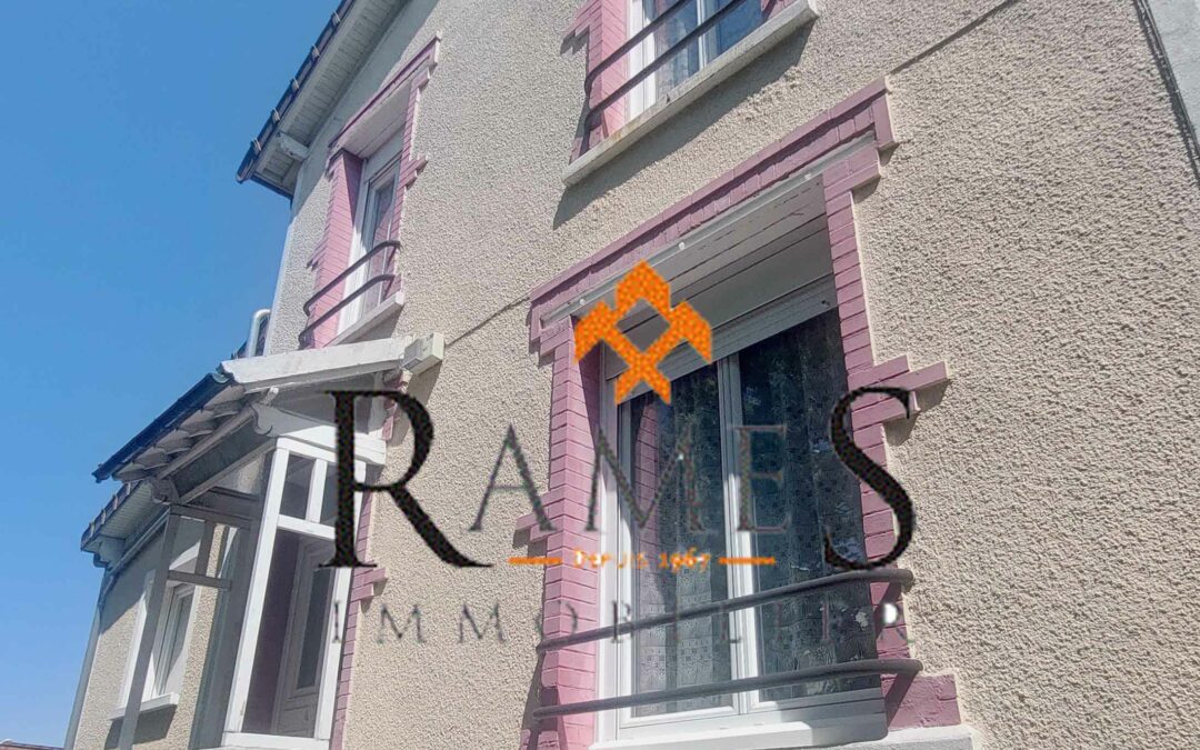 VILLEMOMBLE – Secteur François Coppée – Maison 5 pièces – Garage – 369 000 €