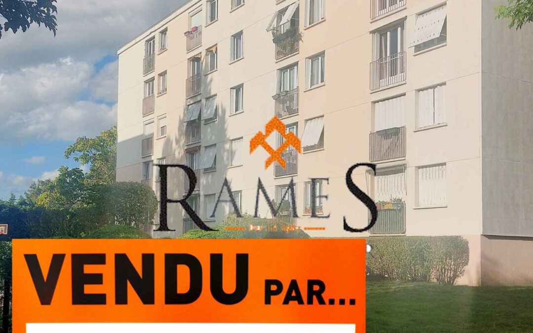 NEUILLY SUR MARNE – Les Bouleaux – 3 pièces de 57 m² – Box – parking – cave – 160 000 €