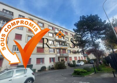 VILLEMOMBLE – Mermoz-Eglise – Appartement 4 pièces de 77.68 m² – Balcons – cave – 189 000 €