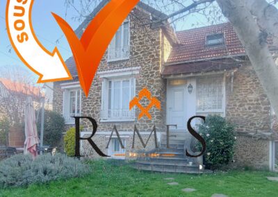 VILLEMOMBLE – Meulière 5 pièces – Garage – Terrain 455 m²- 520 000 €