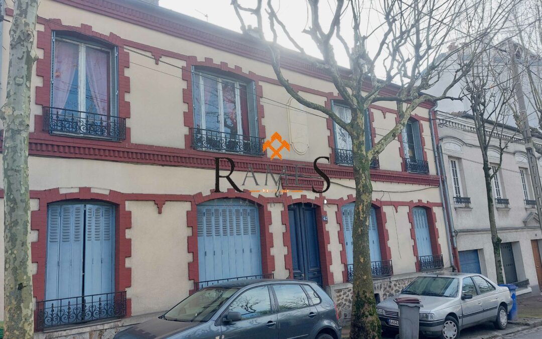 LE RAINCY – Proche Centre ville – 3 pièces de 51 m² – Cave – Chambre de service – 188 000 €