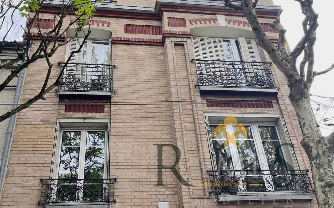 LE RAINCY – Secteur Chatrian – 3 pièces de 59 m² – Cave – 249000 €