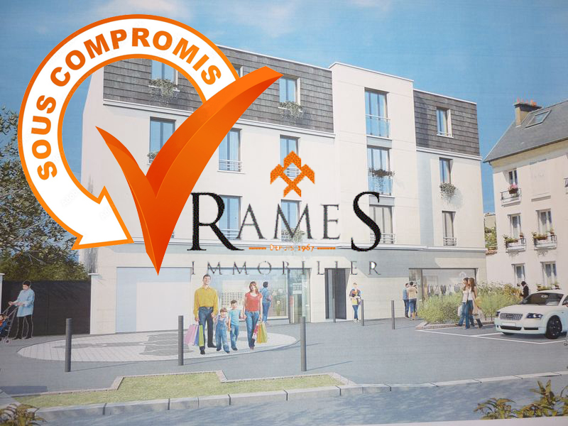 VILLEMOMBLE – Centre ville – 2 pièces de 29.10 m² – Terrasse donnant sur Jardin – cave – 159 000 €