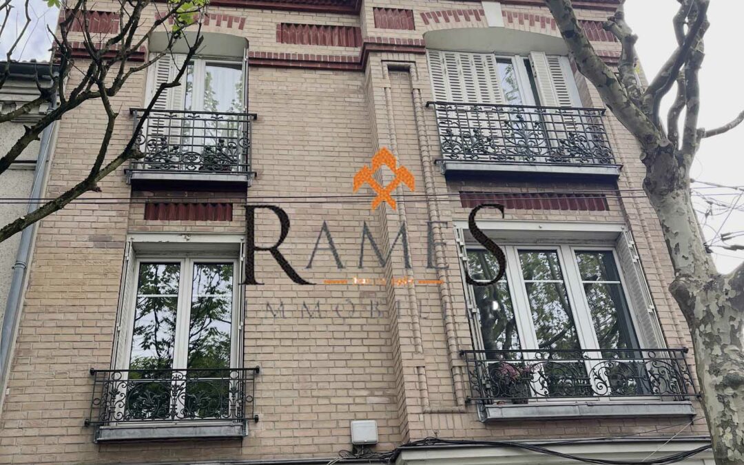 LE RAINCY – Secteur Chatrian – 3 pièces de 59 m² – Cave – 249000 €