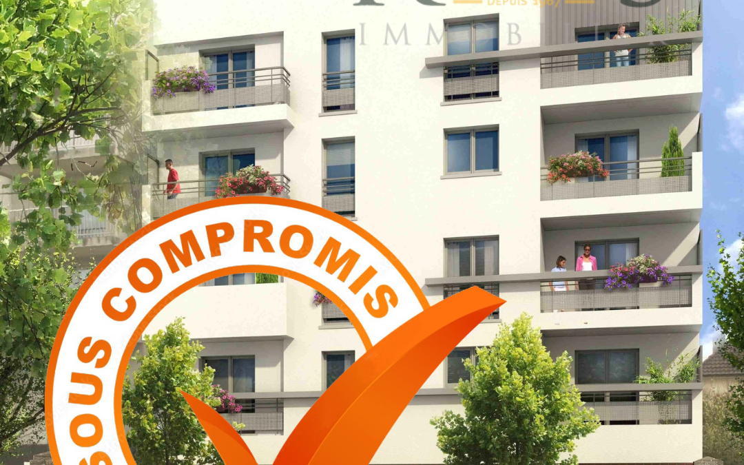 VILLEMOMBLE – Centre ville – 2 pièces de 44 m² – Terrasse – parking – 218 000 €