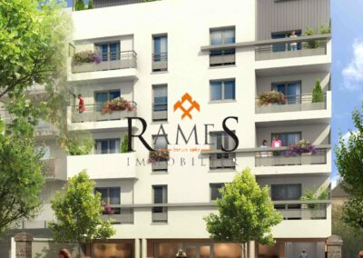 VILLEMOMBLE – Centre ville – 2 pièces de 44 m² – Terrasse – parking – 223 000 €