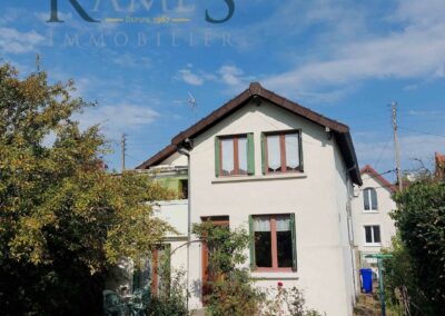 LE RAINCY – Secteur Plateau – 2 Maisons – 6 pièces – Garage – 346 000 €