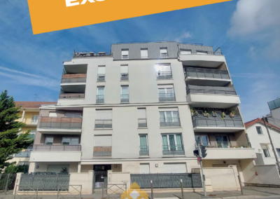 ROSNY SOUS BOIS – Les Jardins d&rsquo;Arabella – Appartement 3 pièces de 65 m² au dernier étage – 269 000 €